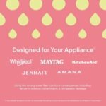 everydrop® by Whirlpool Ice and Water Refrigerator Filter 6, EDR6D1, Select-Pack, White, 1 Pack, 2 Pack, 3 Pack