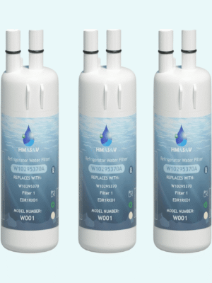W10295370A Water Filter Replacement, Compatible with Whirlpool EDR1RXD1, Everydrop Filter 1, EDR1RXD1B, W10295370, WHR1RXD1, KAD1RXD1, P4RFKB2, P8RFWB2L, 46-9930, 46-9081 3PACK
