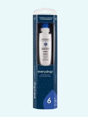 everydrop® by Whirlpool Ice and Water Refrigerator Filter 6, EDR6D1, Select-Pack, White, 1 Pack, 2 Pack, 3 Pack