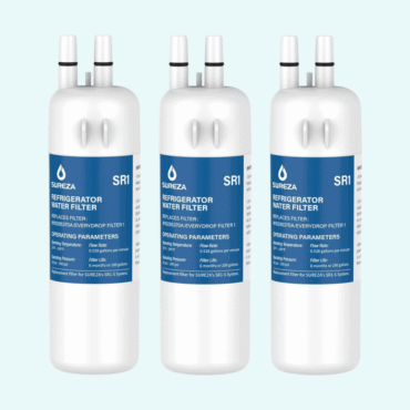 Refrigerator Water Filter Compatible with Everydrop® Filter 1, EDR1RXD1, W10295370A, WHR1RXD1, P8RFWB2L, W10295370, EDR1RXD1B, P4RFWB, Kenmore® 46-9081, 46-9930, 3Pack
